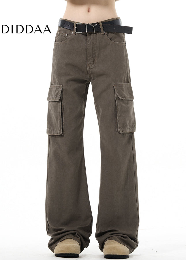 Blue Big Pocket Loose Jeans for Men by MADWITCH - Men’s Jeans
