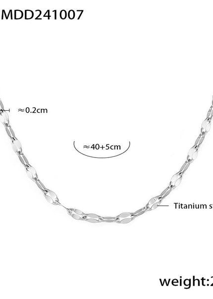 Mystery beauty niche temperament starry zircon hollow love clavicle necklace women's new titanium steel set in stock