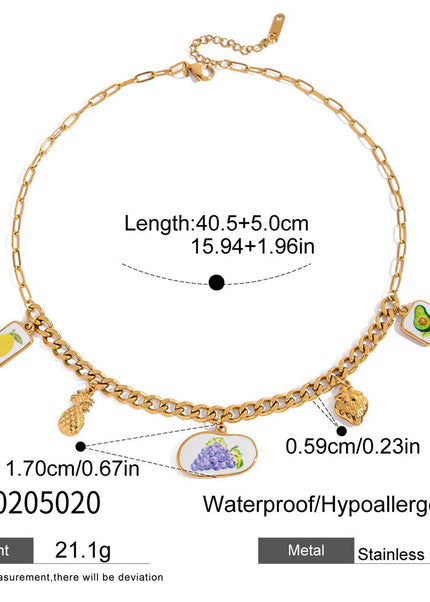 Peachy Necklace