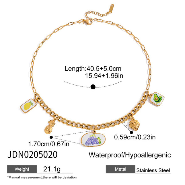 Peachy Necklace