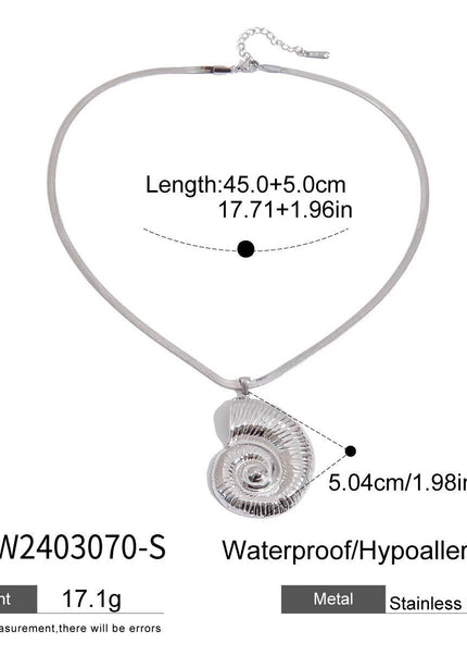 Silvershell Necklace