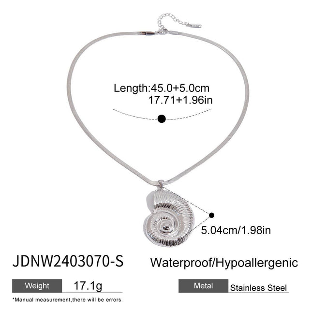 Silvershell Necklace