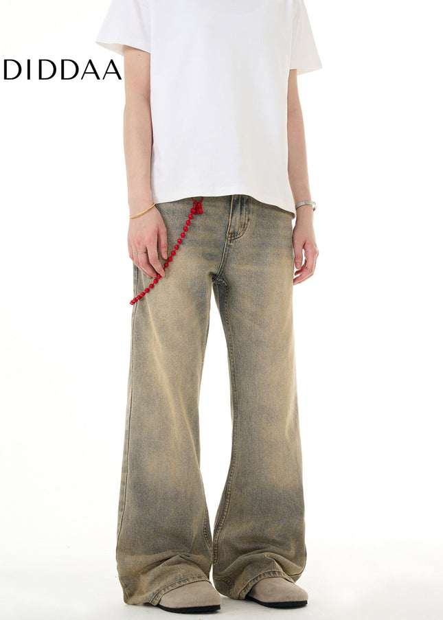 Vintage Wash Loose Fit Jeans for Men and Women - Men’s Jeans