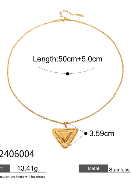 Pyramid Necklace