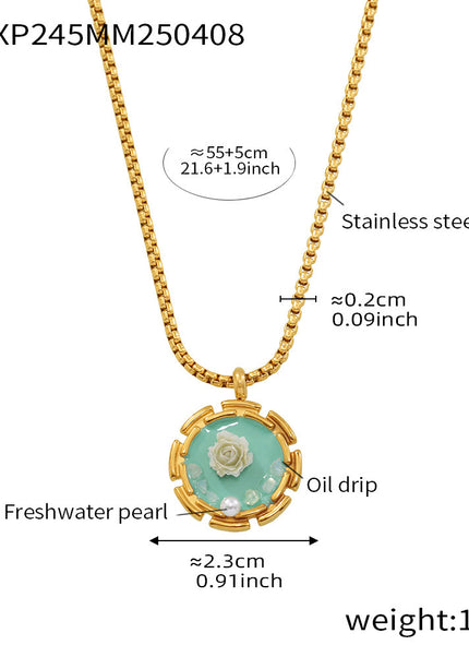 Muffin Necklace