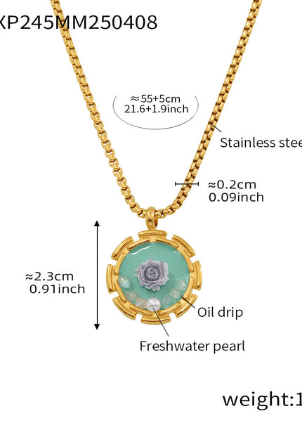 Muffin Necklace