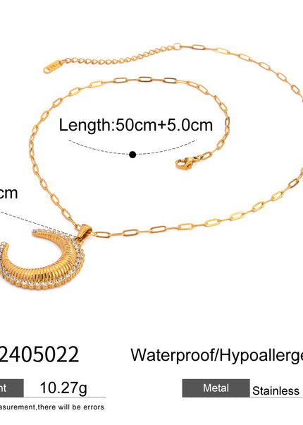 Crescent Necklace