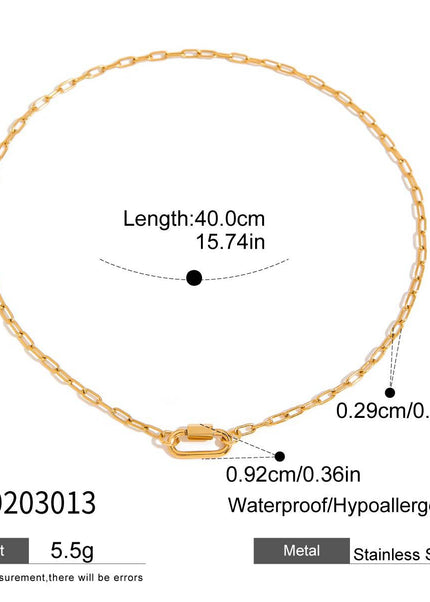 Lock Necklace