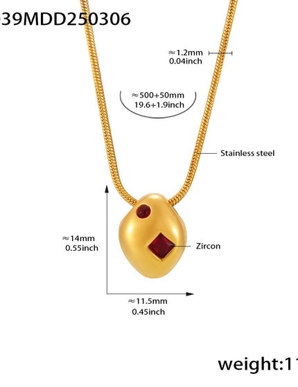 Ferned Necklace