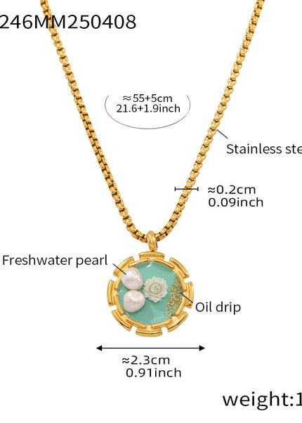 Muffin Necklace