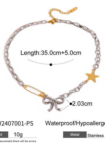 Bowtie Necklace
