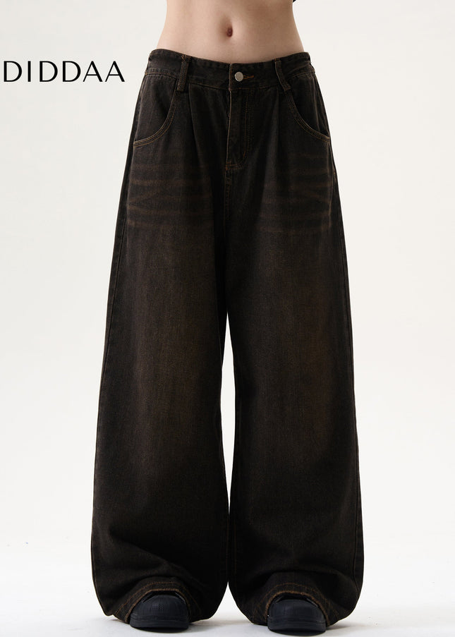 Blue Vintage Loose Fit Baggy Jeans for Men - Men’s Jeans