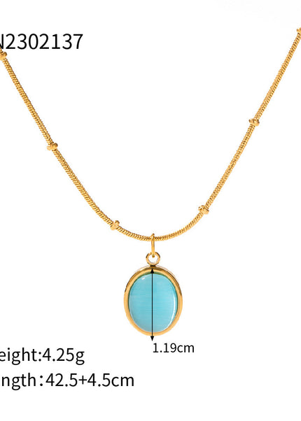 Aqua Necklace