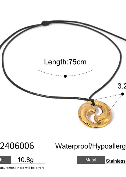 Swirl Necklace