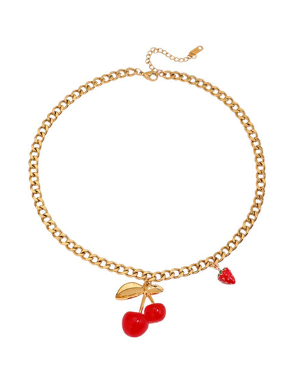 Cherries Necklace