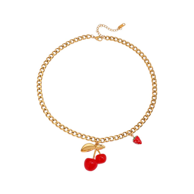 Cherries Necklace