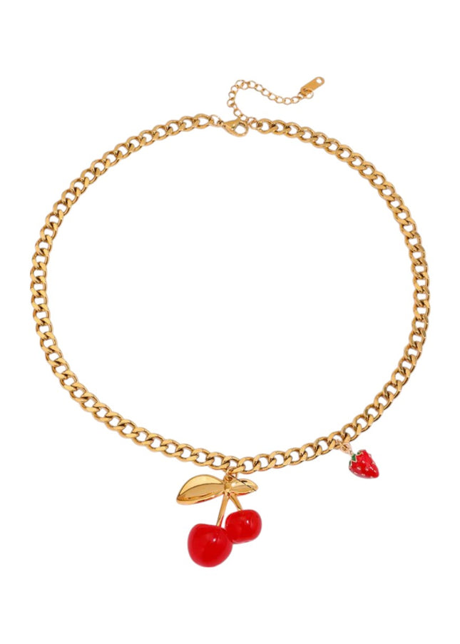 Cherries Necklace