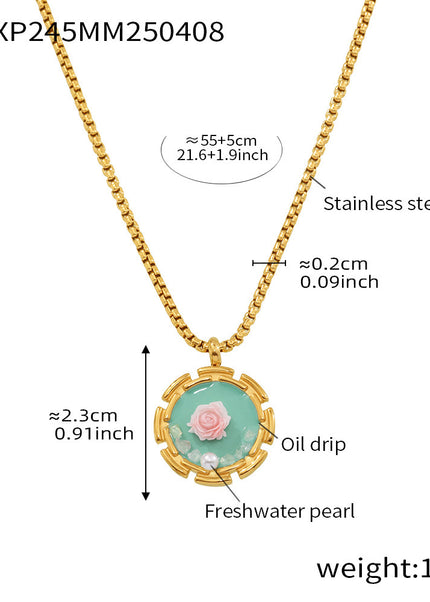 Muffin Necklace