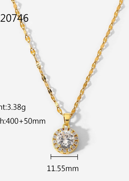 Zirconia Necklace