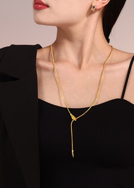 Button Necklace