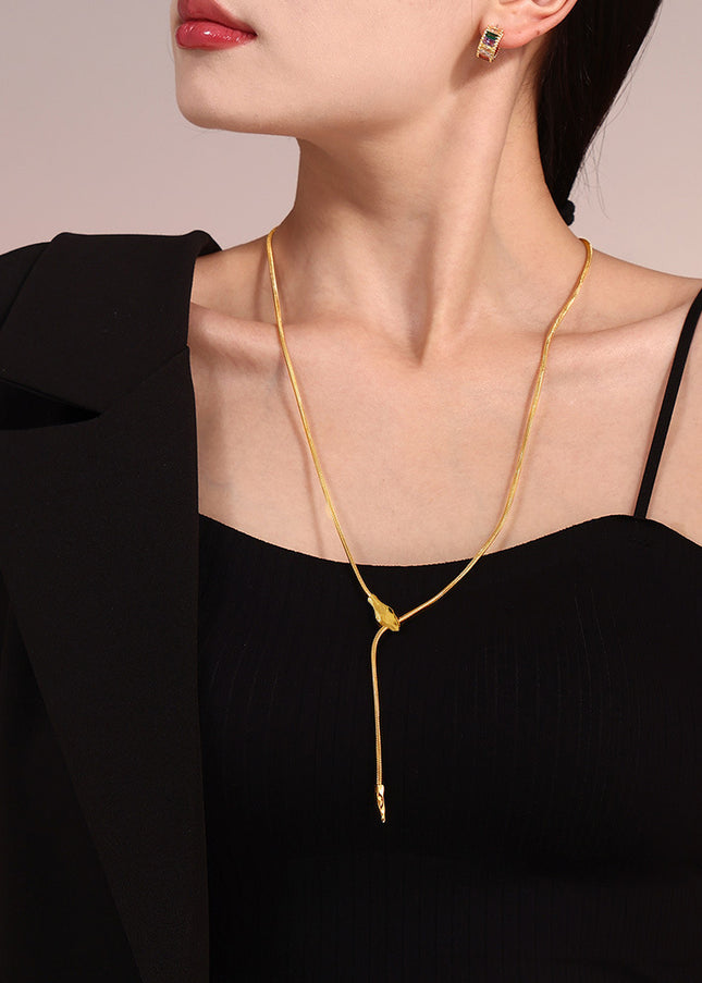 Button Necklace