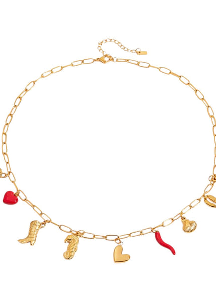 Cluttered Necklace