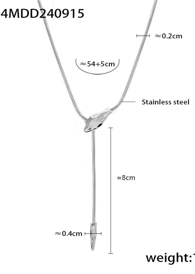 Button Necklace