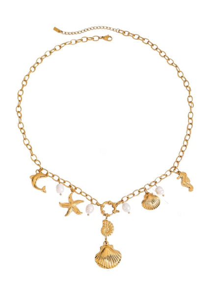 Cream Necklace