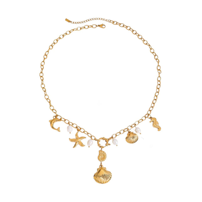 Cream Necklace