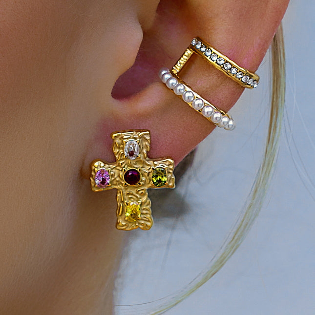 Rosy Earrings