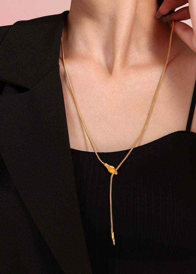 Button Necklace