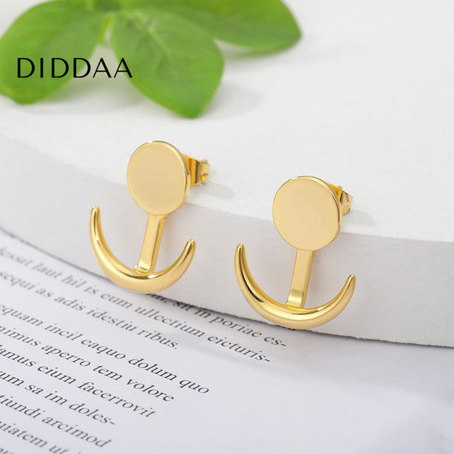 Anchor Earrings | God Simple Stud Earrings - Earrings