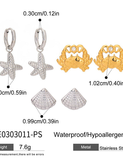 Aqua Earrings