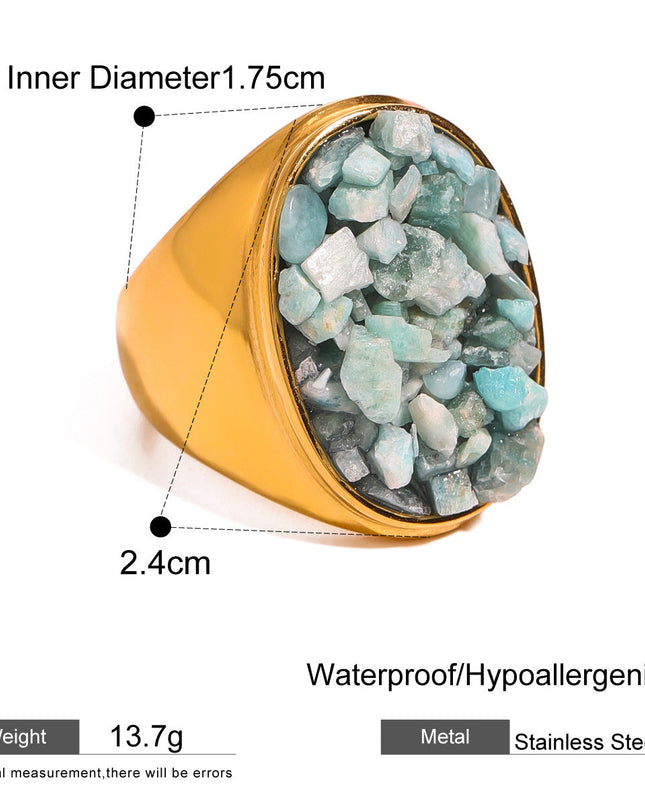 Aquastone Ring