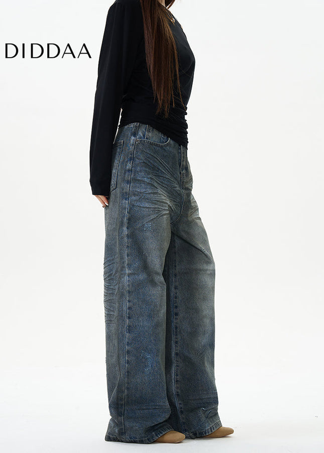 Baggy Loose Fit Jeans for Couples from Tail Lang’s Shop - Women’s Jeans