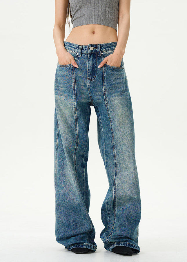 Beige High-Quality Banana Pants for Trendy Men - Women’s Jeans