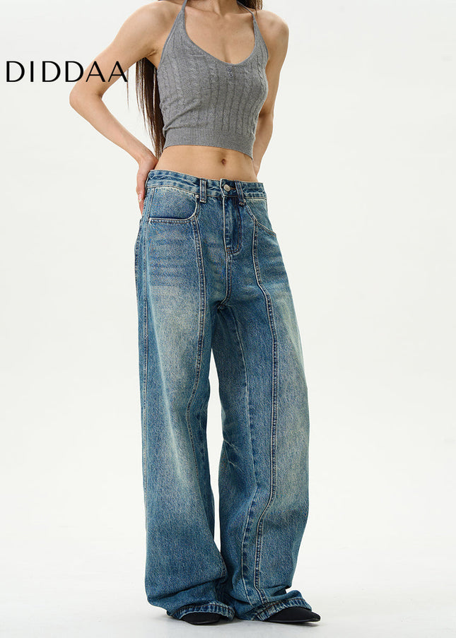 Beige High-Quality Banana Pants for Trendy Men - Women’s Jeans