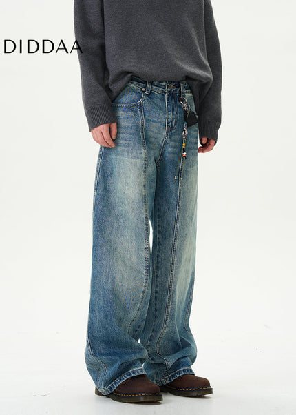Beige High-Quality Banana Pants for Trendy Men - Women’s Jeans