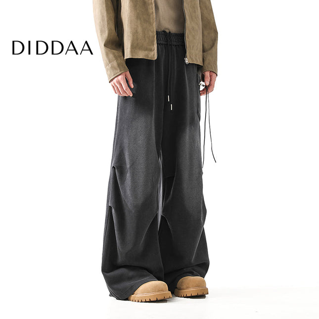 Beige Loose Fit Cargo Pants for Men’s Autumn Fashion - S / Black - Unisex Sweatpants
