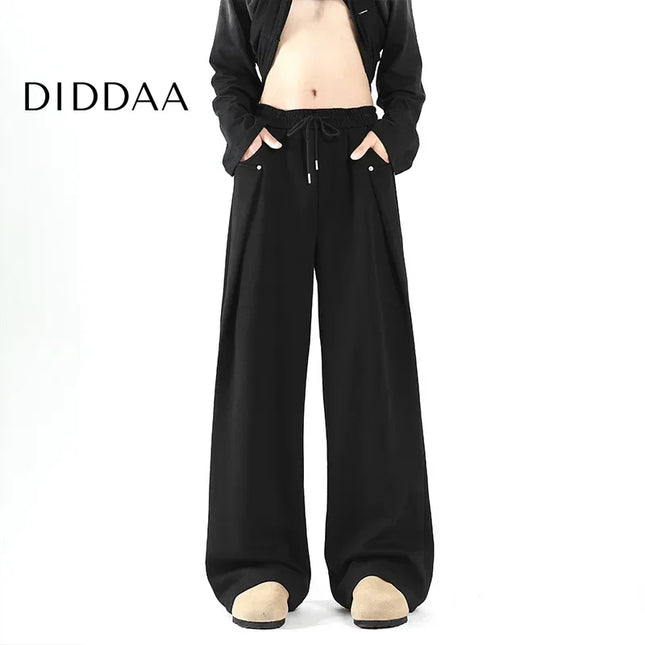 Beige Loose Fit Deconstructed Casual Pants For Men - M / Black - Unisex Sweatpants