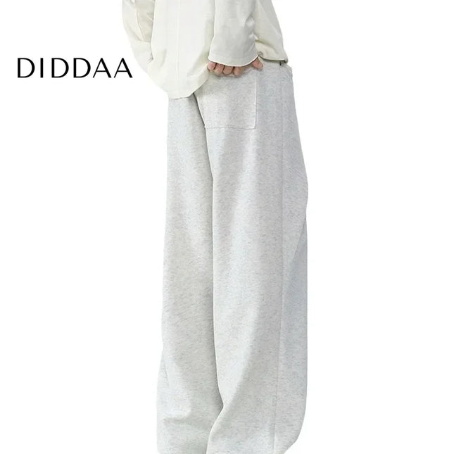 Beige Loose Fit Deconstructed Casual Pants For Men - Unisex Sweatpants