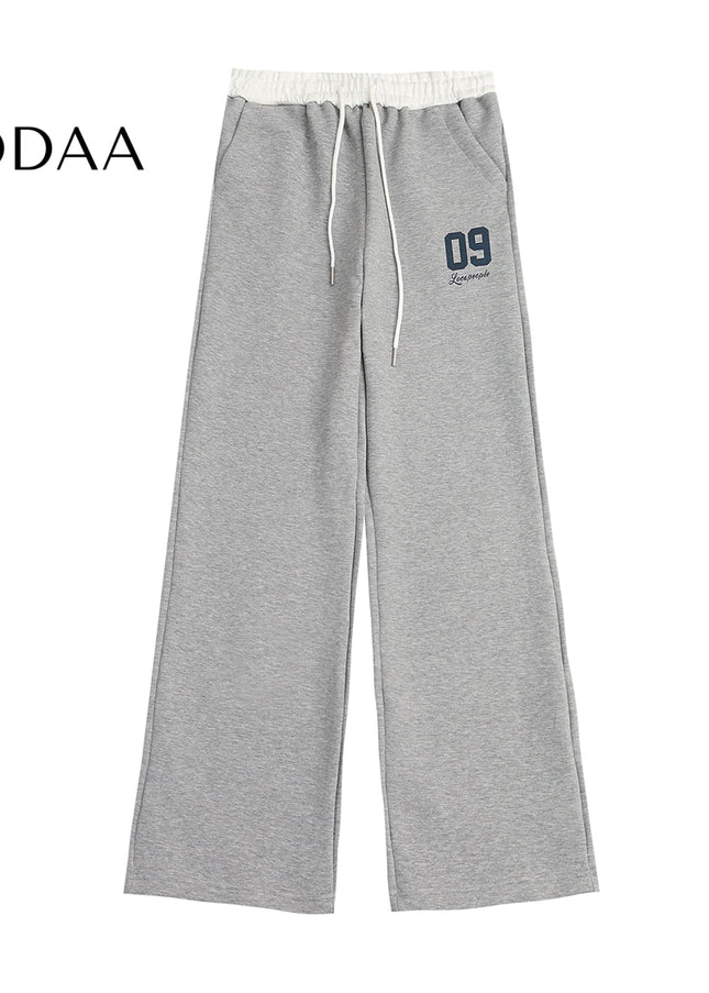 Black American-Style Heavyweight Loose Sweatpants - S / Grey - Unisex Sweatpants