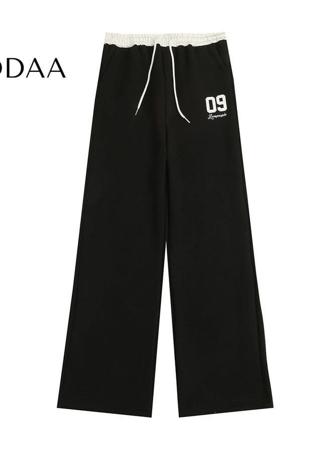 Black American-Style Heavyweight Loose Sweatpants - S / Black - Unisex Sweatpants