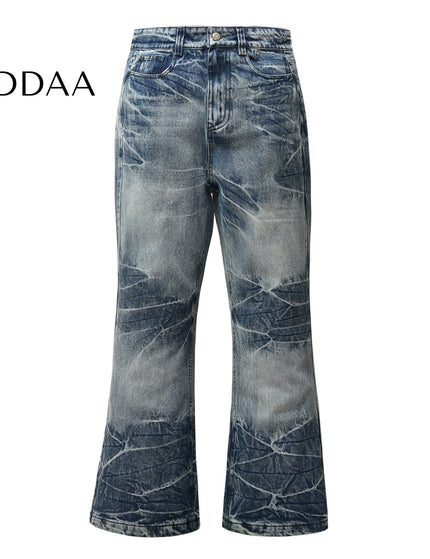 Black Cleanfit Washed Lightning Stripe Jeans - S / Blue - Women’s Jeans