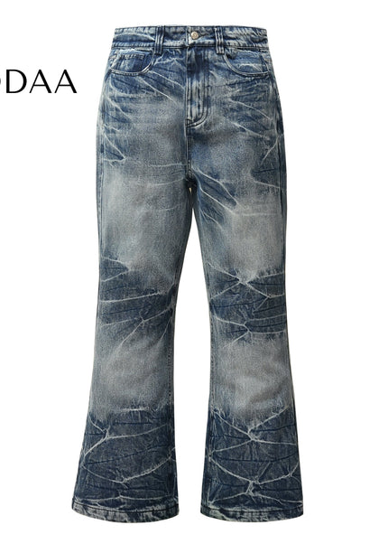 Black Cleanfit Washed Lightning Stripe Jeans - S / Blue - Women’s Jeans
