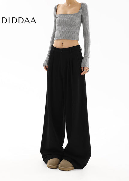 Black High-Waisted Straight Leg Jeans Women’s Spring 2025 - Women’s Jeans