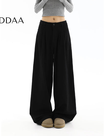 Black High-Waisted Straight Leg Jeans Women’s Spring 2025 - S / Black - Women’s Jeans