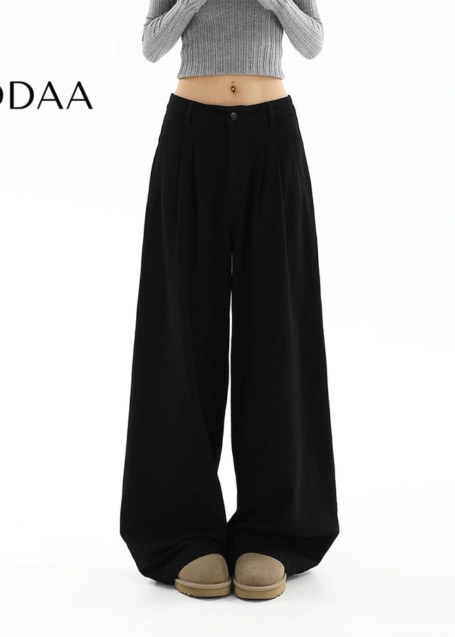 Black High-Waisted Straight Leg Jeans Women’s Spring 2025 - S / Black - Women’s Jeans