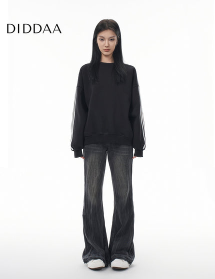 Black Loose Fit Bootcut Jeans Women’s Spring 2025 - XS / Black - Women’s Jeans