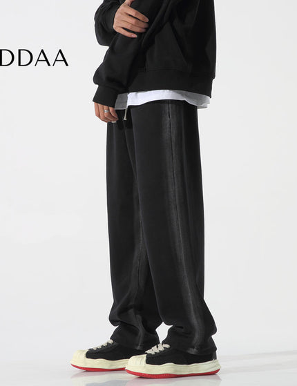 Black Loose Fit Casual Sweatpants for Men - M / Black - Unisex Sweatpants